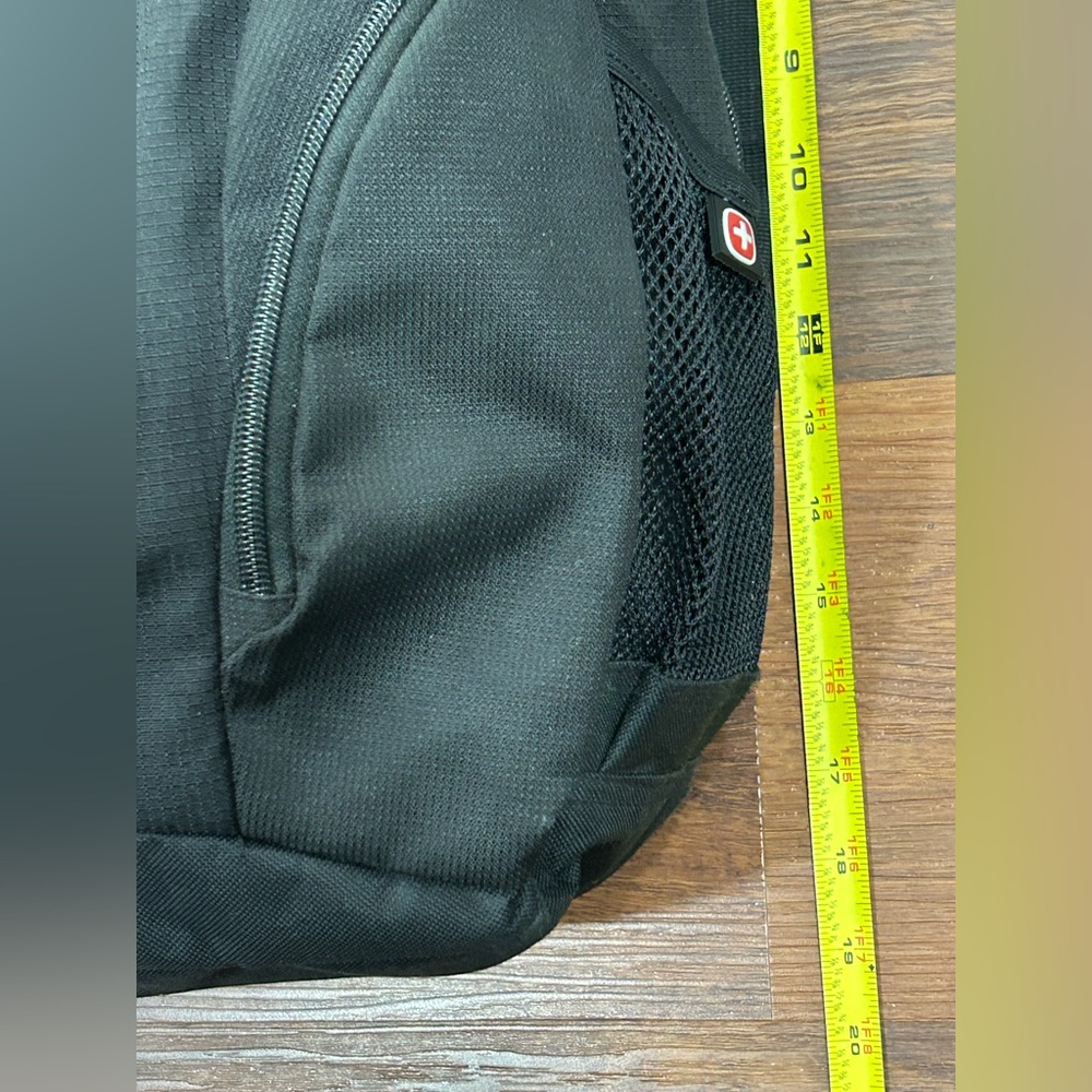 Swiss Gear Backpack Travel‎ Leisure Laptop Bag Padded Airflow Black Gorpcore - Picture 7 of 16